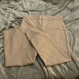 Tan, high-rise pixie pant. Never worn!